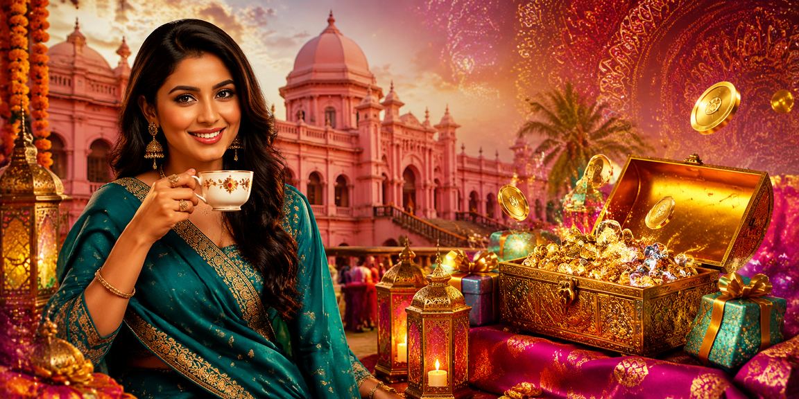 ঢাকার আধুনিক ক্যাসিনো বিনোদন পরিবেশে একটি মডেল